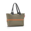 Chytrá taška přes rameno Shopper e1 olive green_6