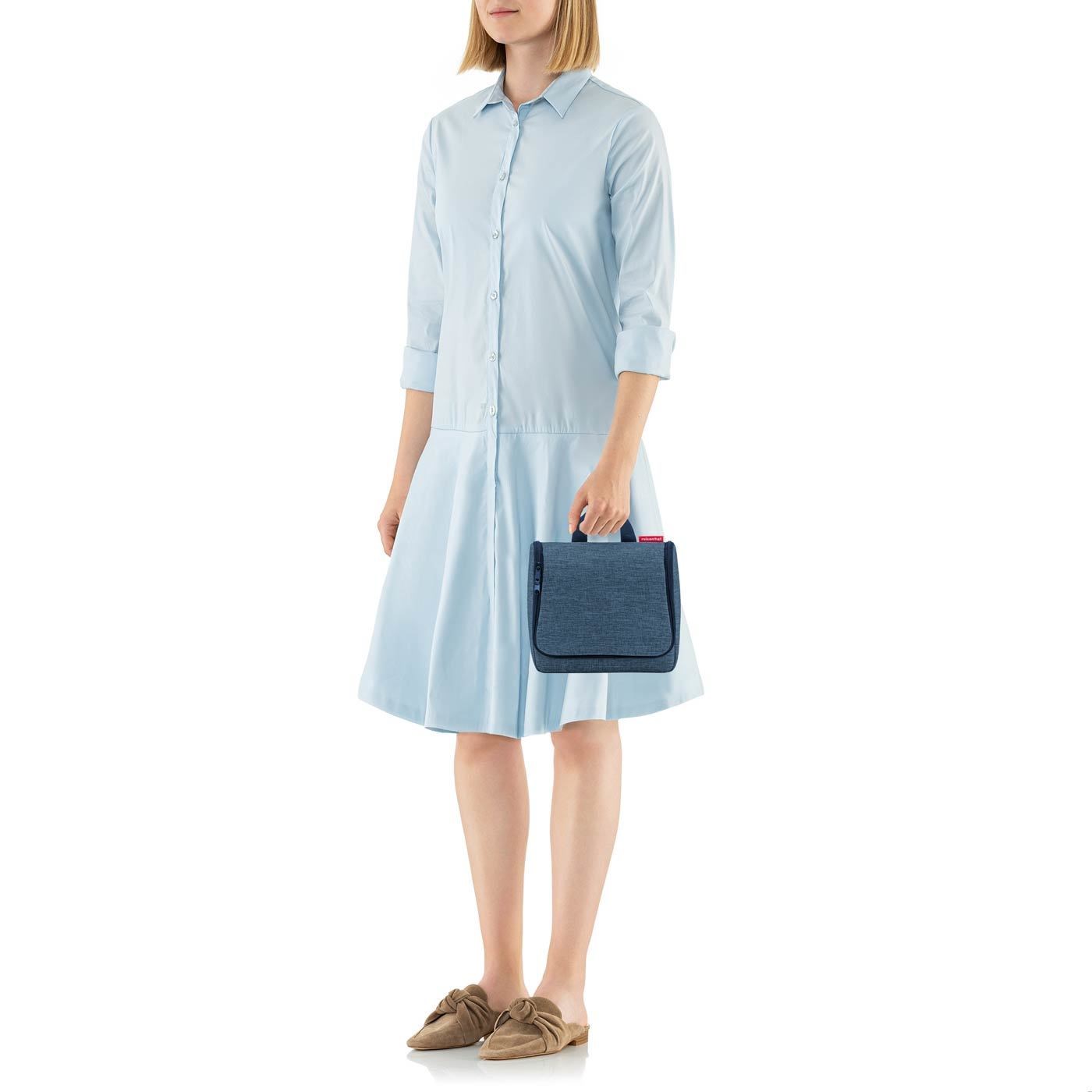 Kosmetická taška Toiletbag twist blue_1