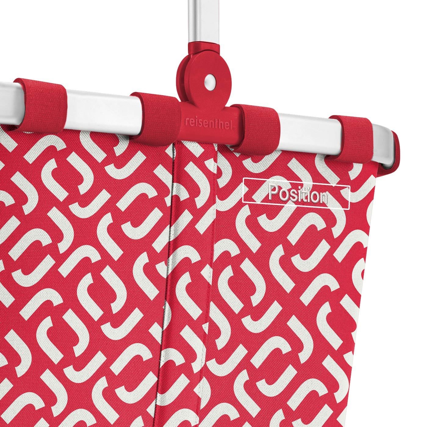 Nákupní košík Carrybag signature red_4