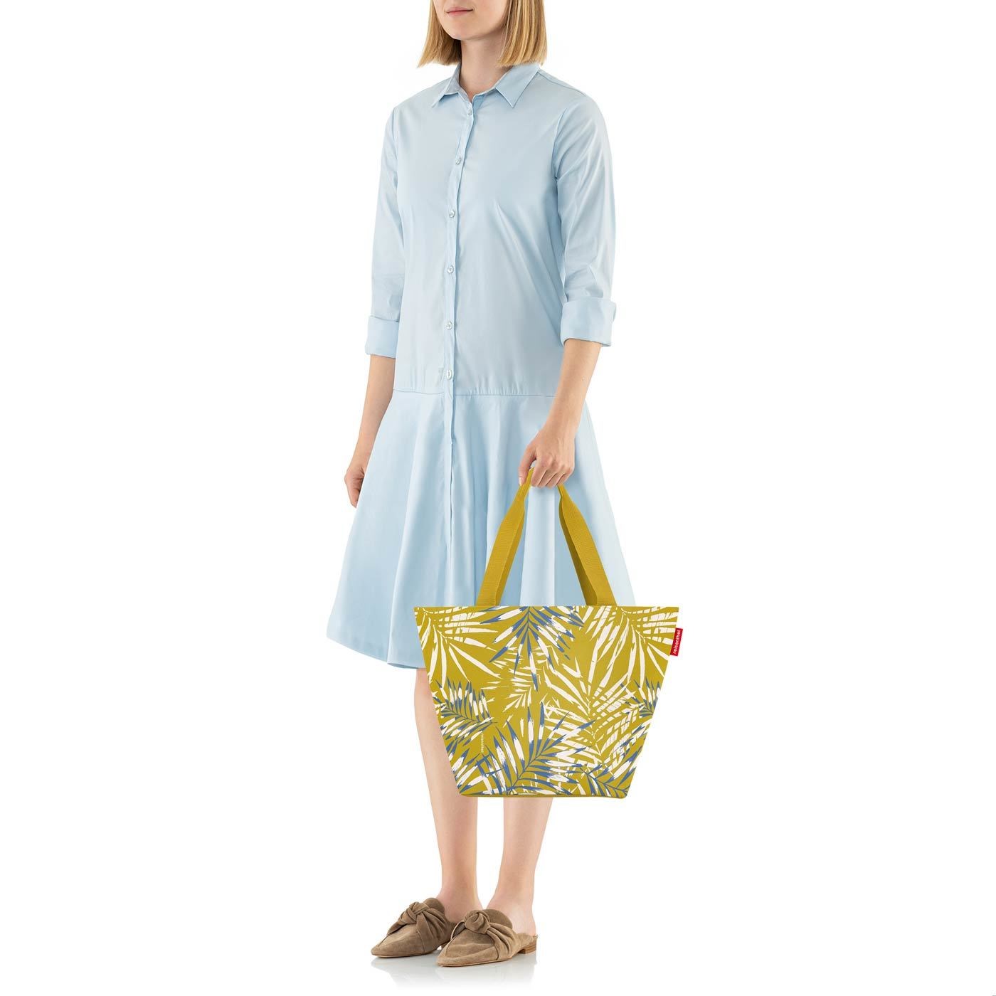 Taška přes rameno Shopper M jungle curry_3