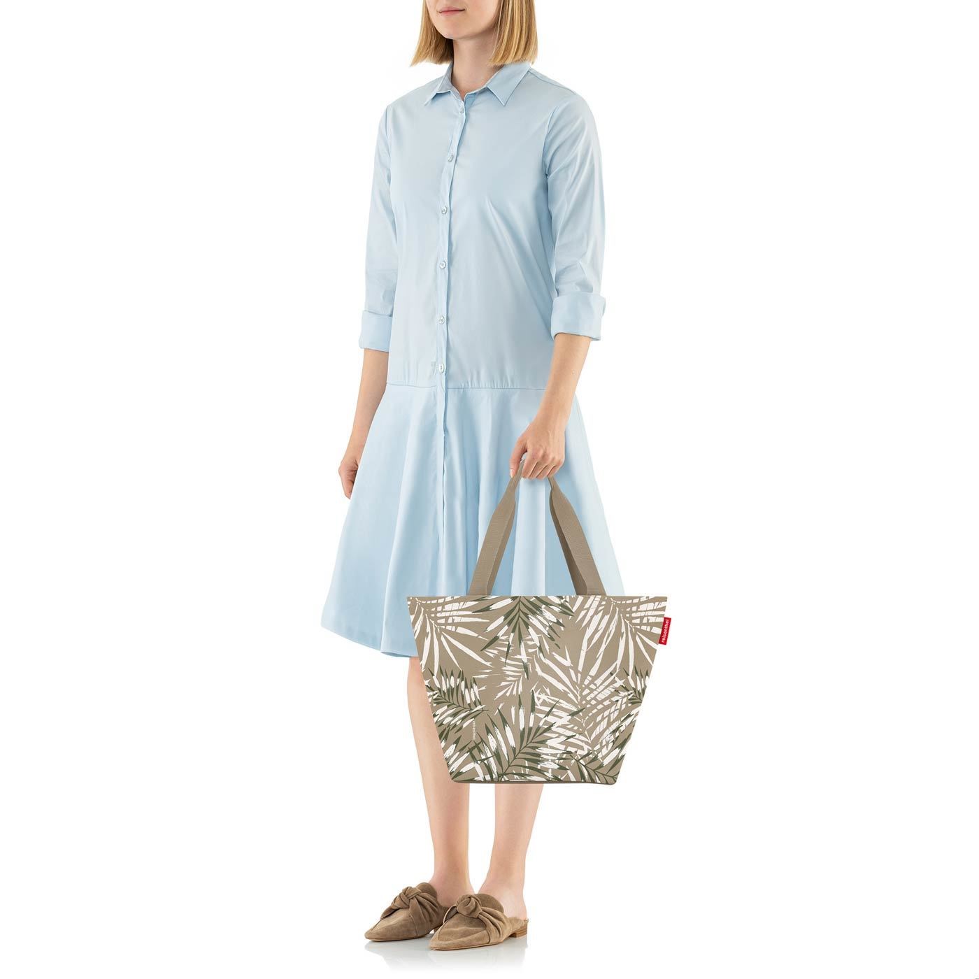 Taška přes rameno Shopper M jungle sand_3