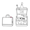 Kosmetická taška Toiletbag XL signature navy_3