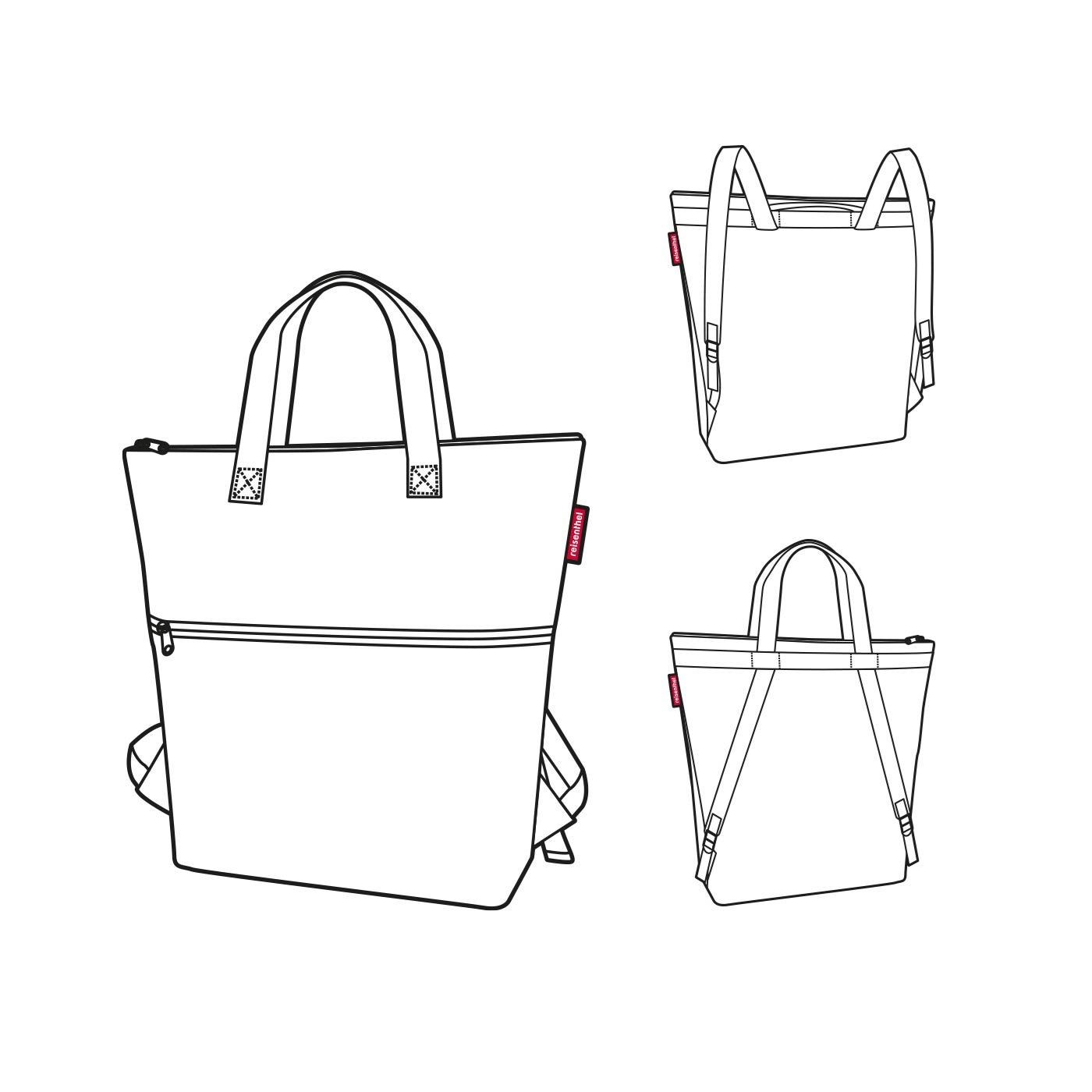 Chladící taška/batoh Cooler-backpack signature navy_4