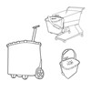 Taška na kolečkách Carrycruiser frame twist sky rose_4