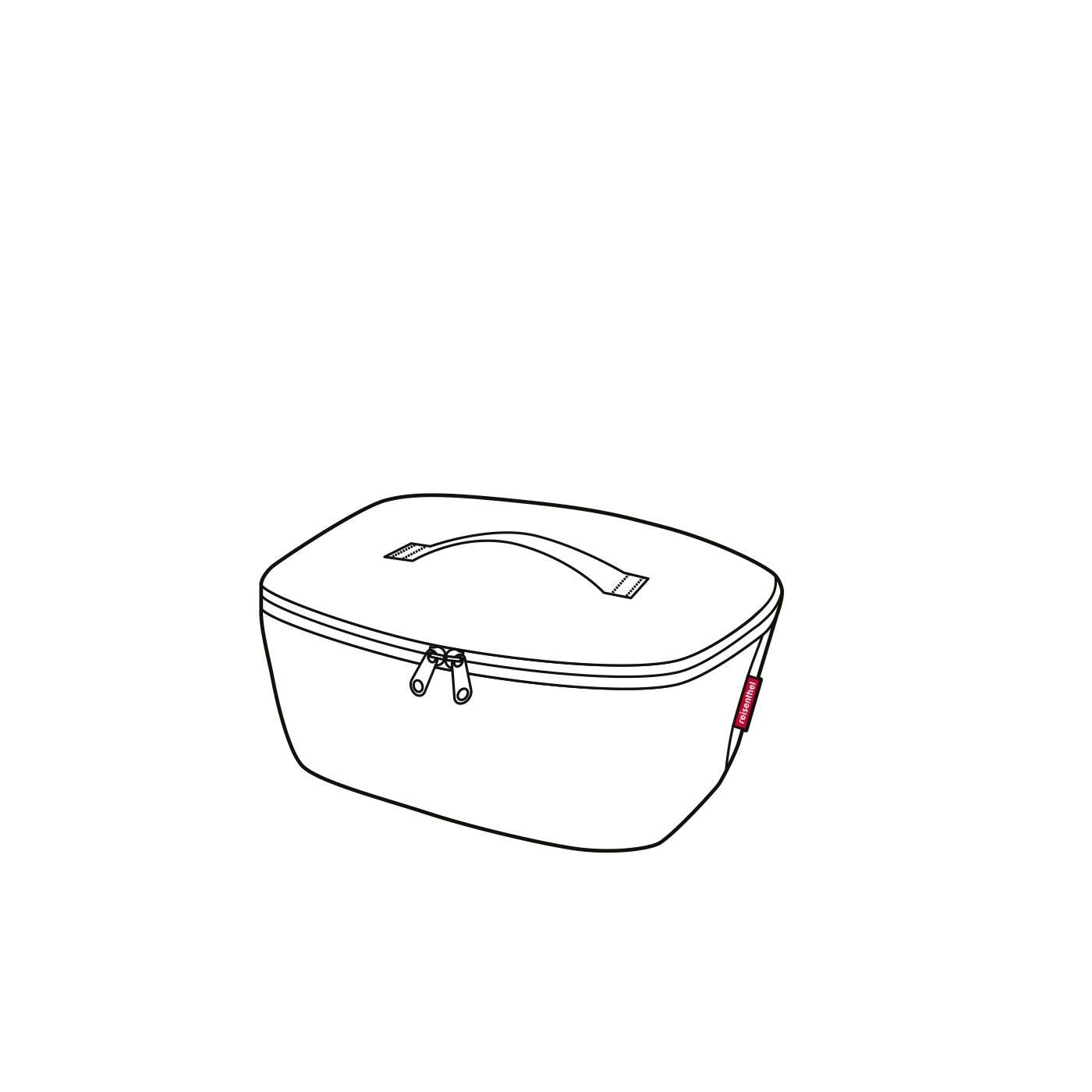 Termotaška Coolerbag M pocket pop pool_2