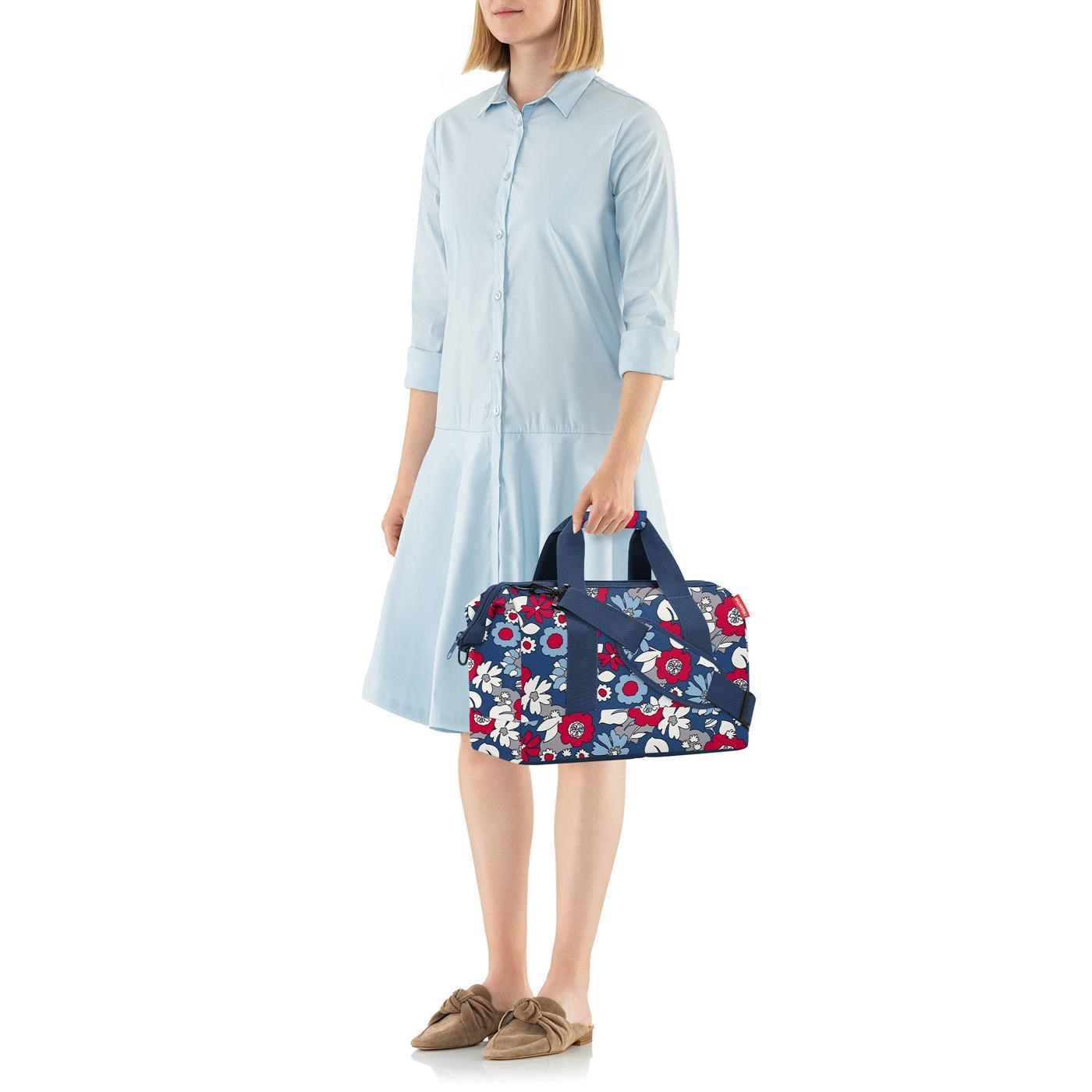 Cestovní taška Allrounder M florist indigo_2