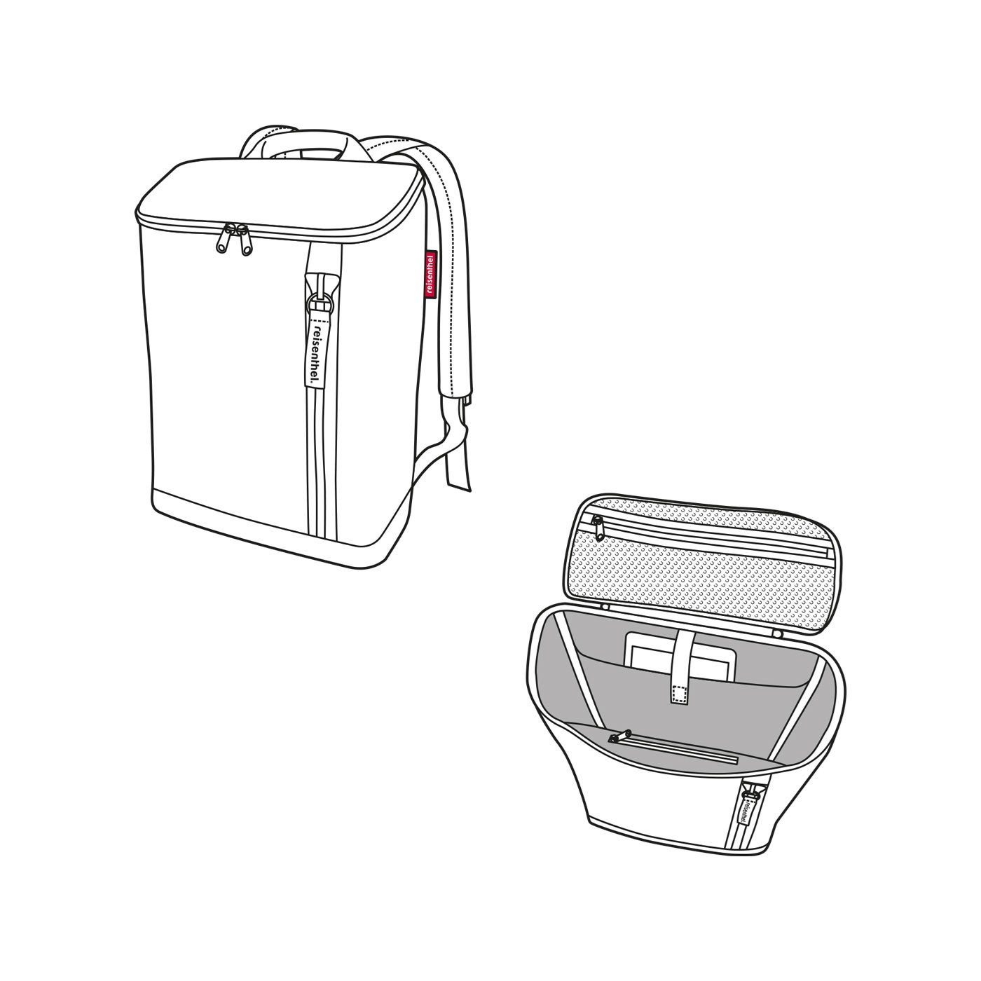 Batoh Overnighter-Backpack M dark blue_3