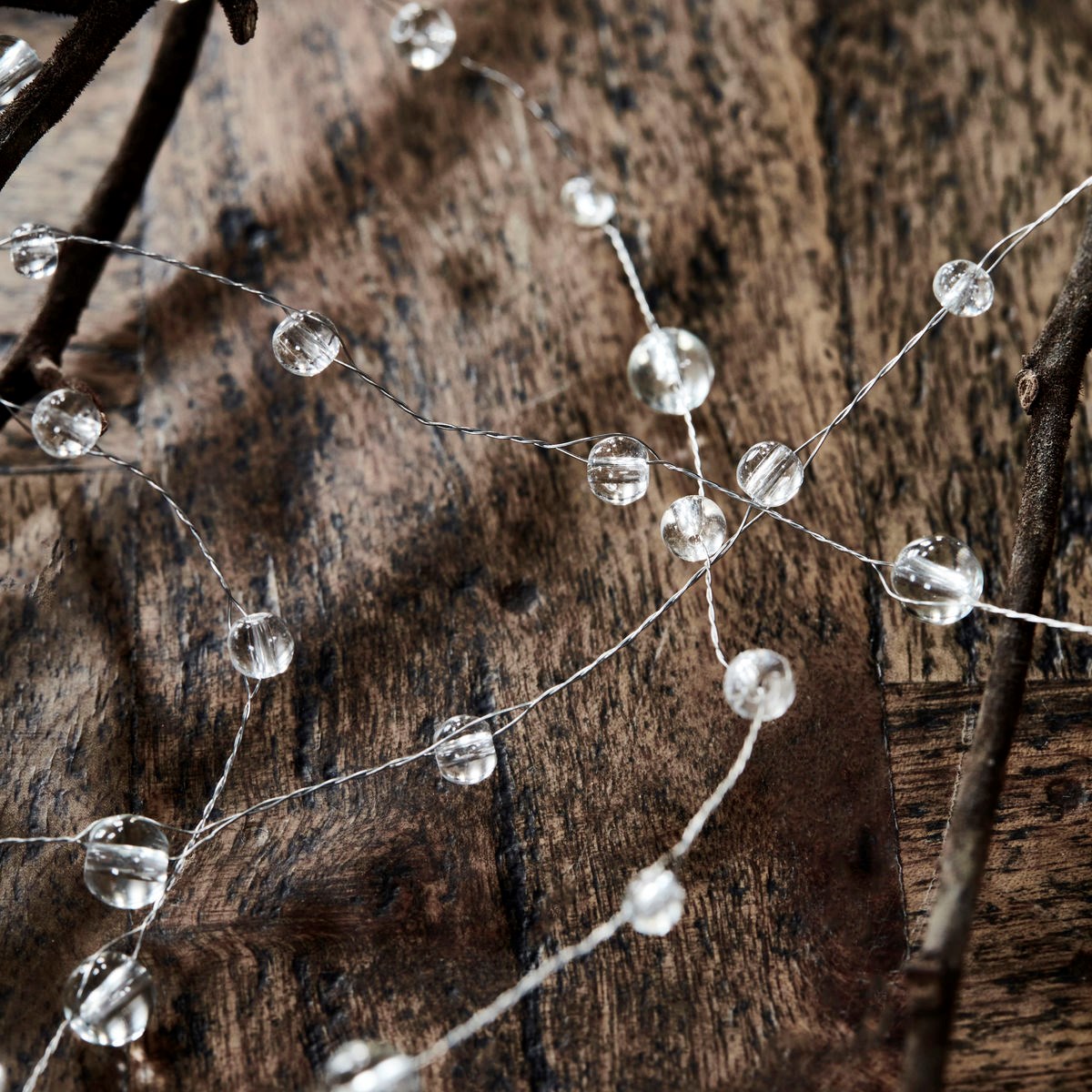 Girlanda korálková D.150 cm čirá_2