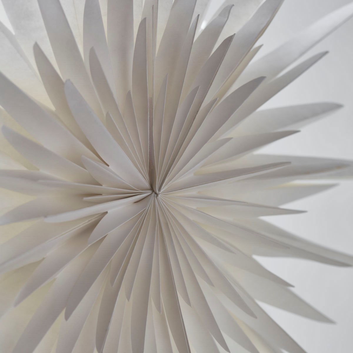 Papírová hvězda na zavěšení DUST slon.kost  P.70 cm_3