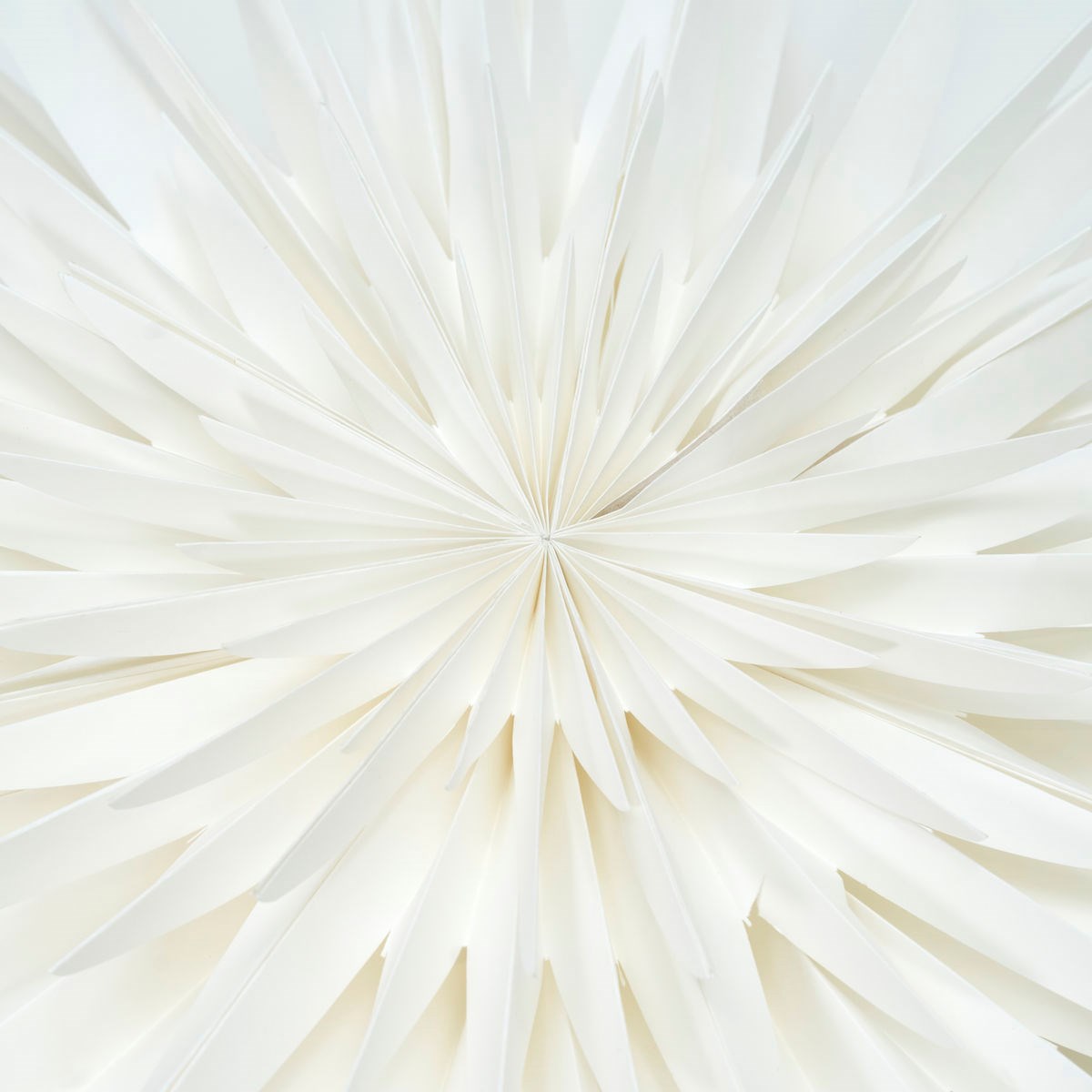 Papírová hvězda na zavěšení DUST slon.kost  P.70 cm_4