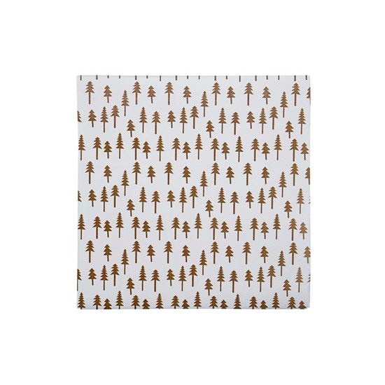 Papírové ubrousky FOREST SET/40ks zlaté_1