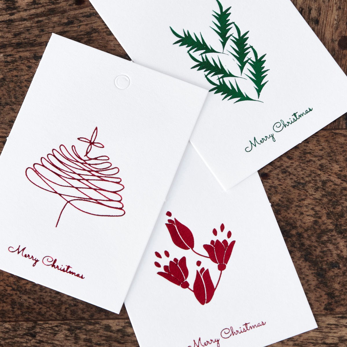 Štítky na dárky STROKE SET/12 ks_2