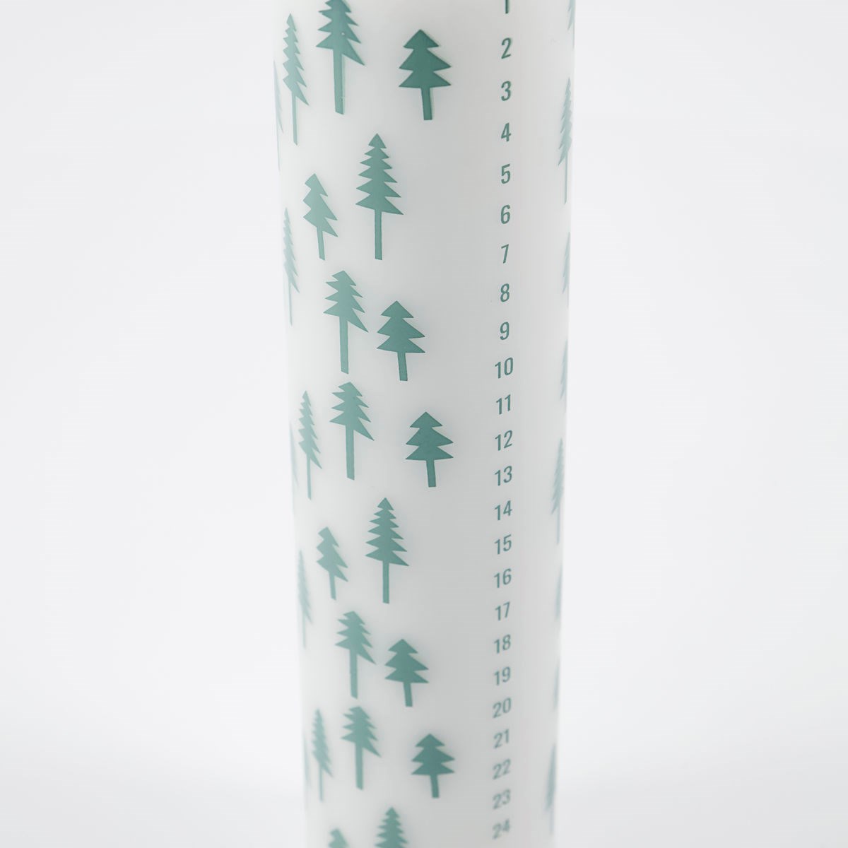 Adventní svíčka/kalendář V.30 cm zelená_0