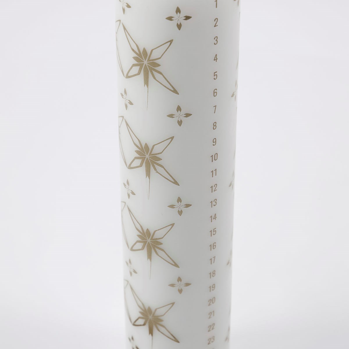 Adventní svíčka/kalendář V.30 cm zlatá_0