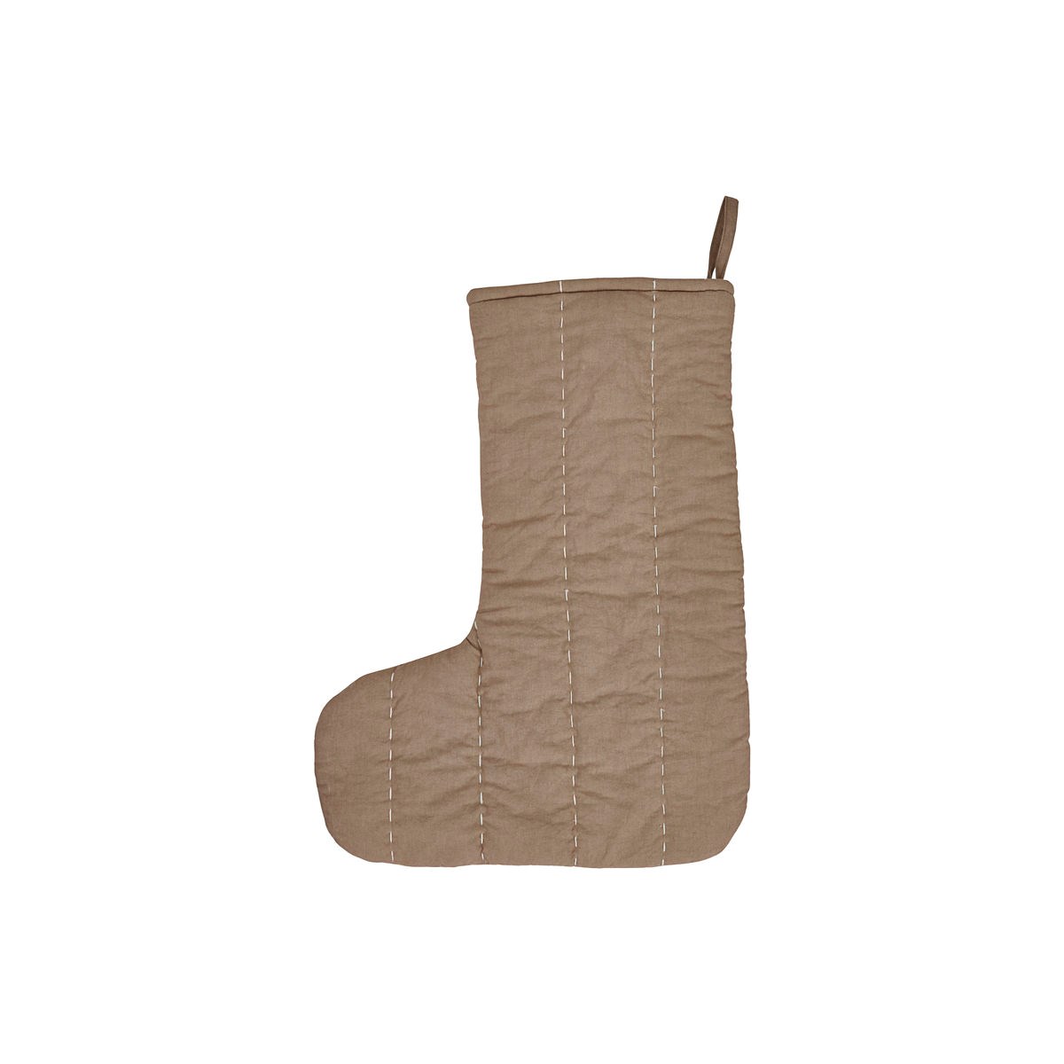 Vánoční punčocha TRADITION hnědá_1