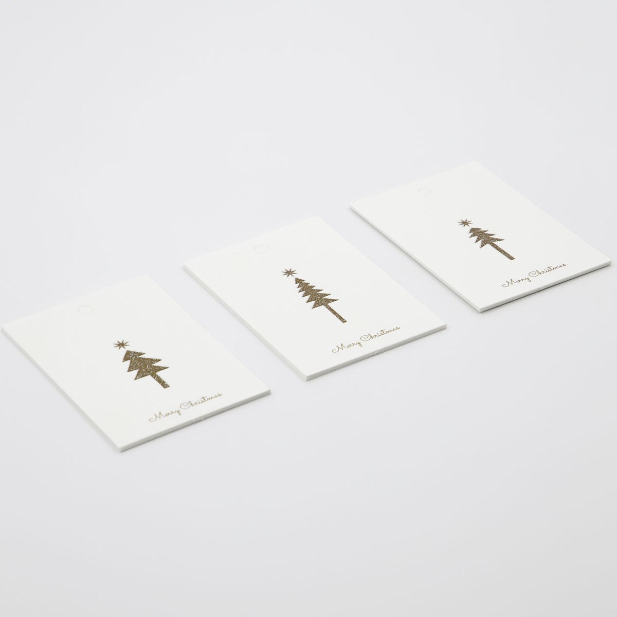 Štítky na dárky NAIVE SET/12 ks, zlaté_0