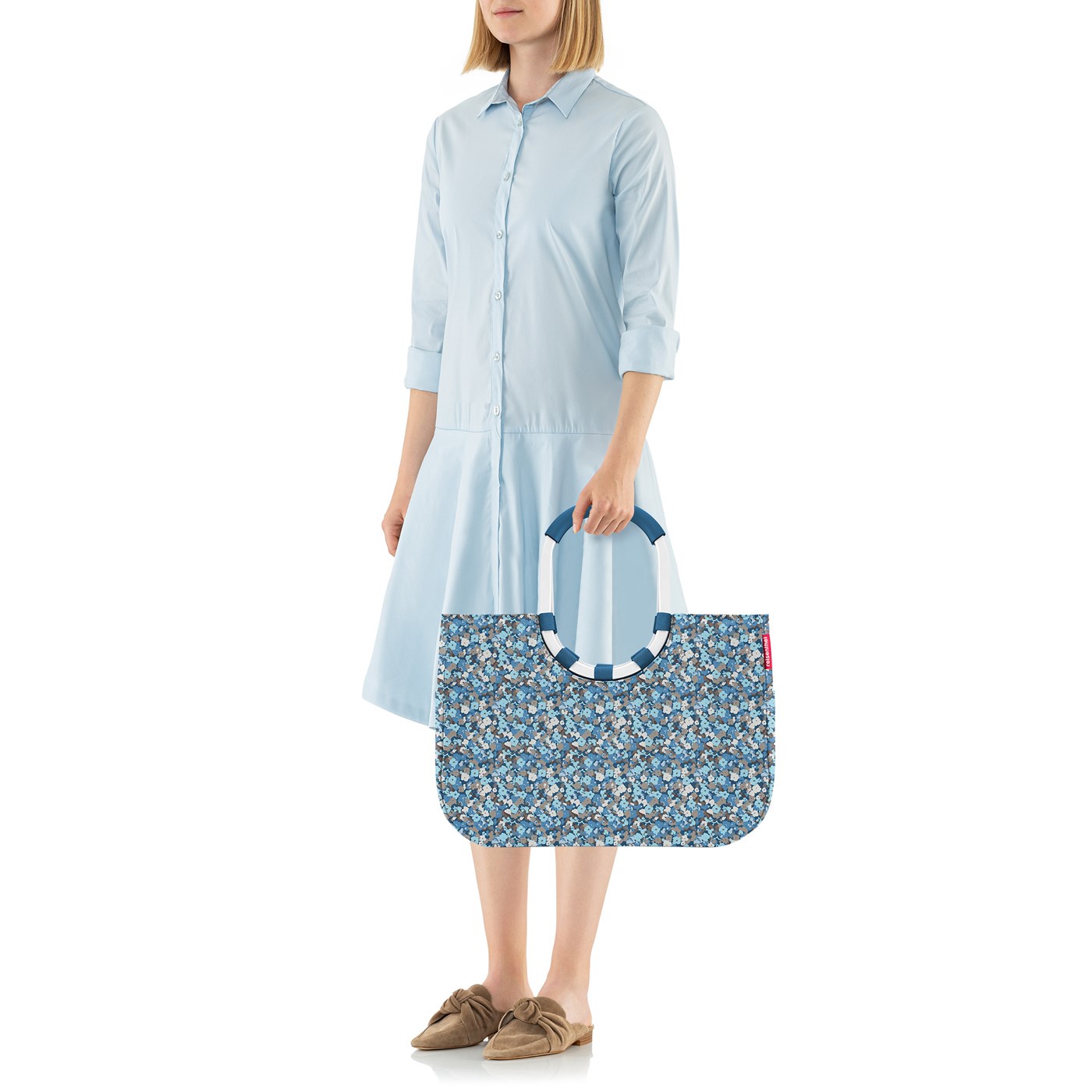 Módní taška Loopshopper L viola celeste_1