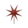 Papírová hvězda/čpice na strom TOP STAR červená_0