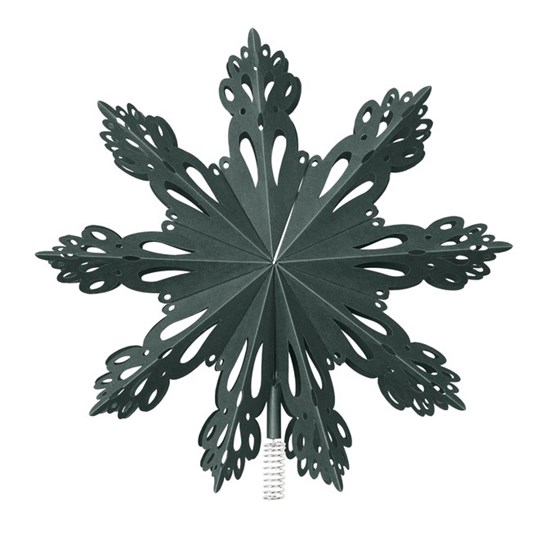 Papírová hvězda/špice CHRISTMAS STAR zelená_0