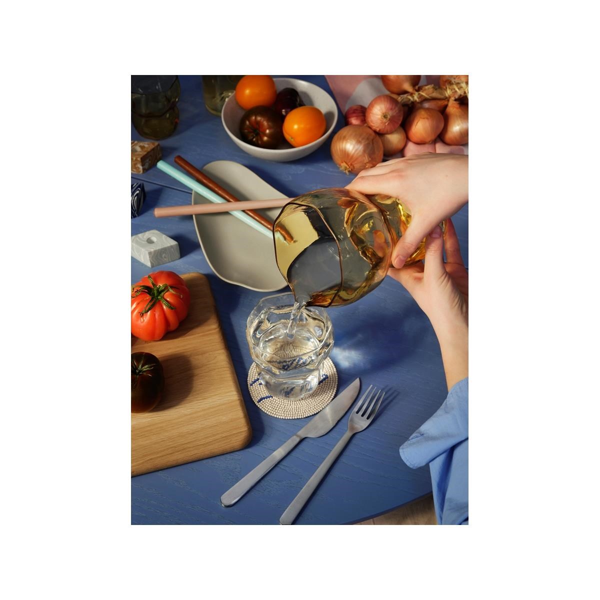 Máčené svíčky - světle šedé SET/10ks_2