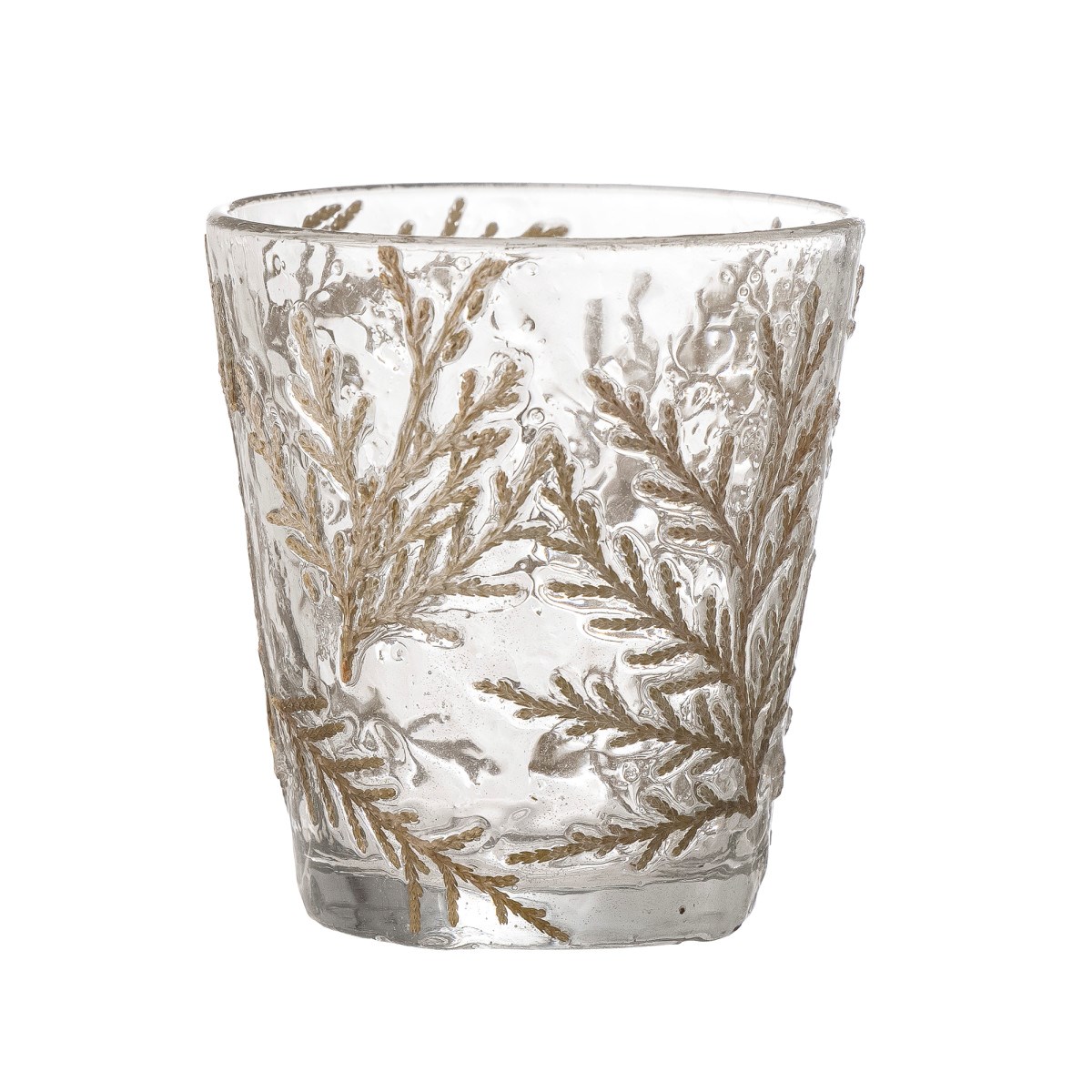 Svícen Agde 8 cm s mosazným dekorem_0