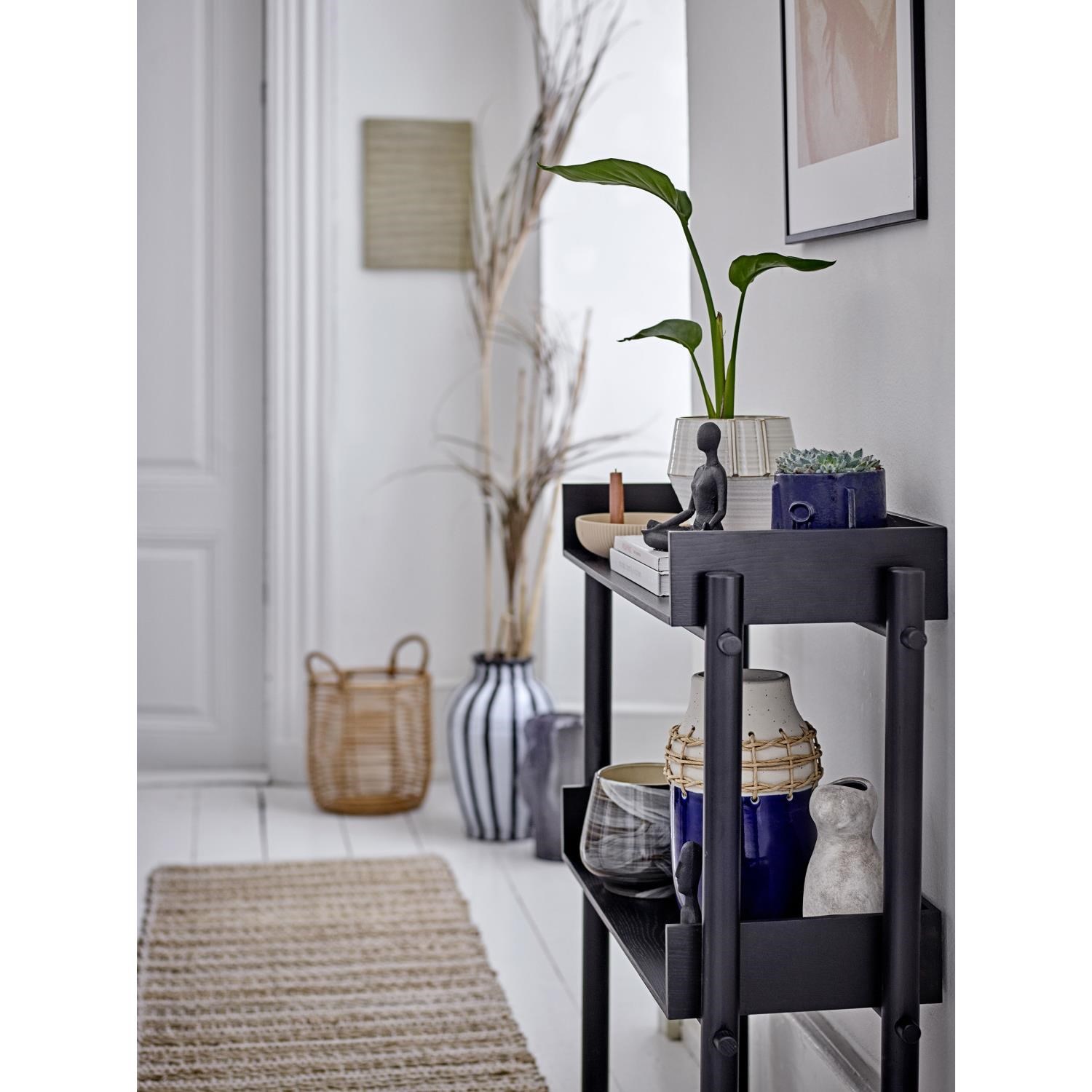 Svícen jóga Benna V.12 cm, černý_2