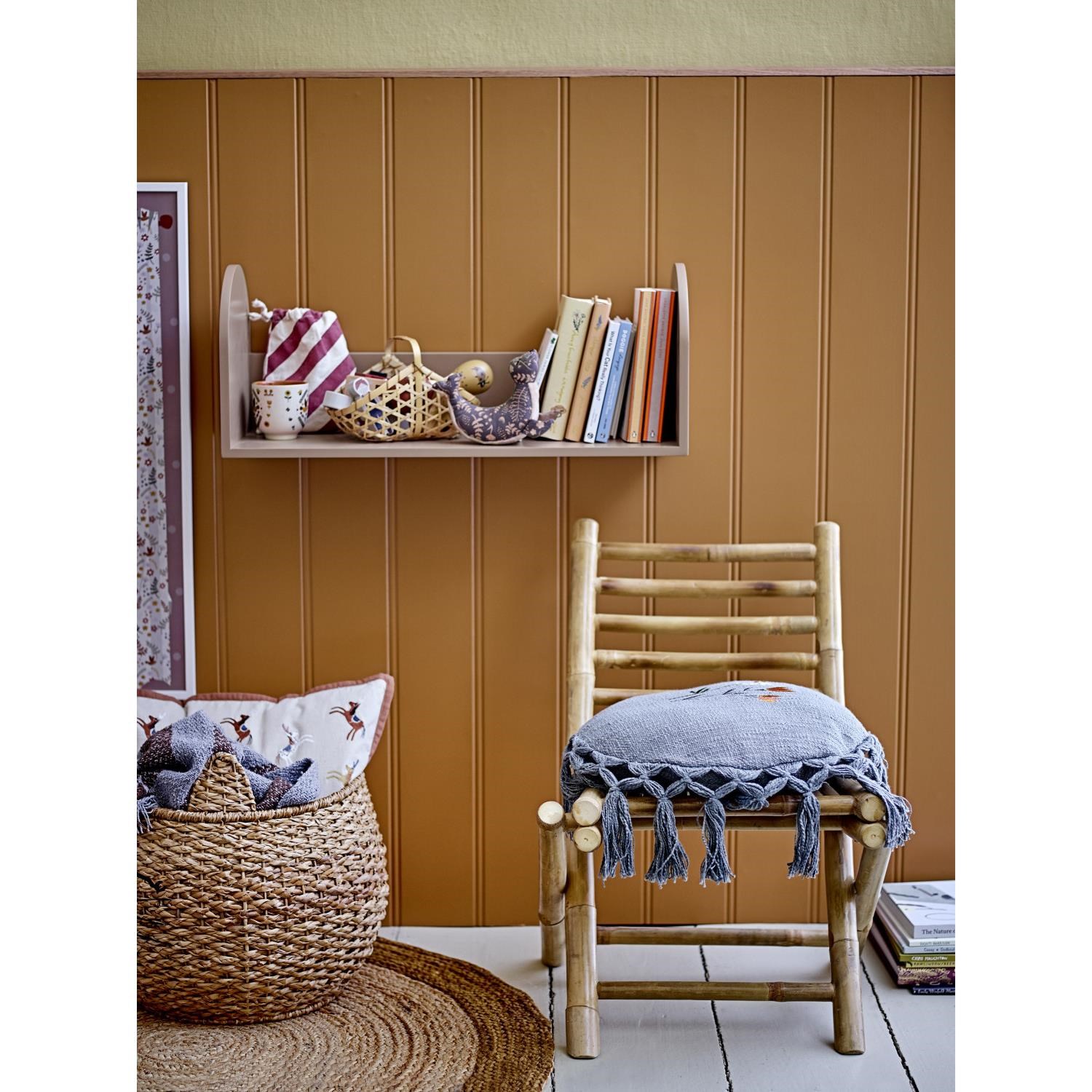 Polička Mikke hnědá MDF_3