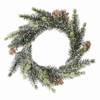 Smrkový věnec se sněhem 42 cm_1