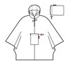 Skládací pláštěnka Mini Maxi Poncho baroque marble_3