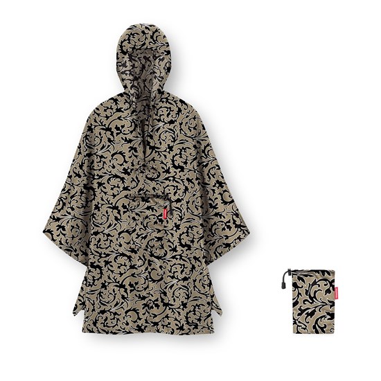 Skládací pláštěnka Mini Maxi Poncho baroque marble_4