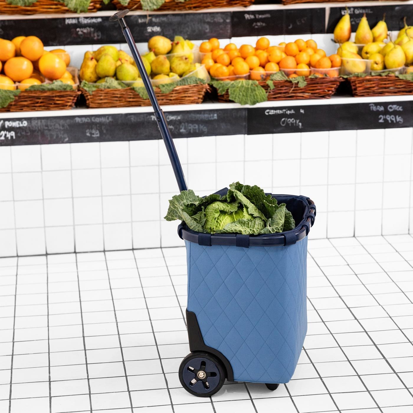 Taška na kolečkách Carrycruiser rhombus blue_0