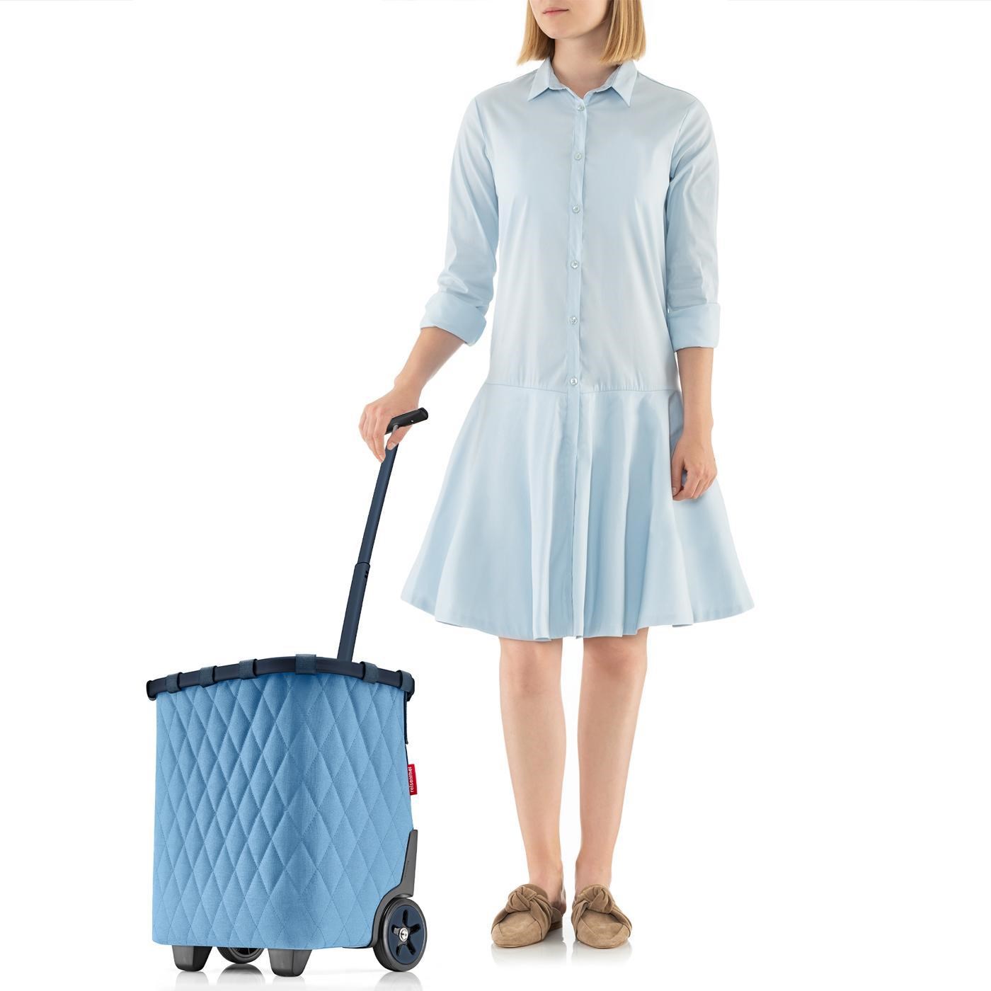 Taška na kolečkách Carrycruiser rhombus blue_5