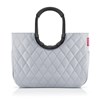 Módní taška Loopshopper L rhombus light grey_4