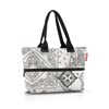 Chytrá taška přes rameno Shopper e1 bandana white_5