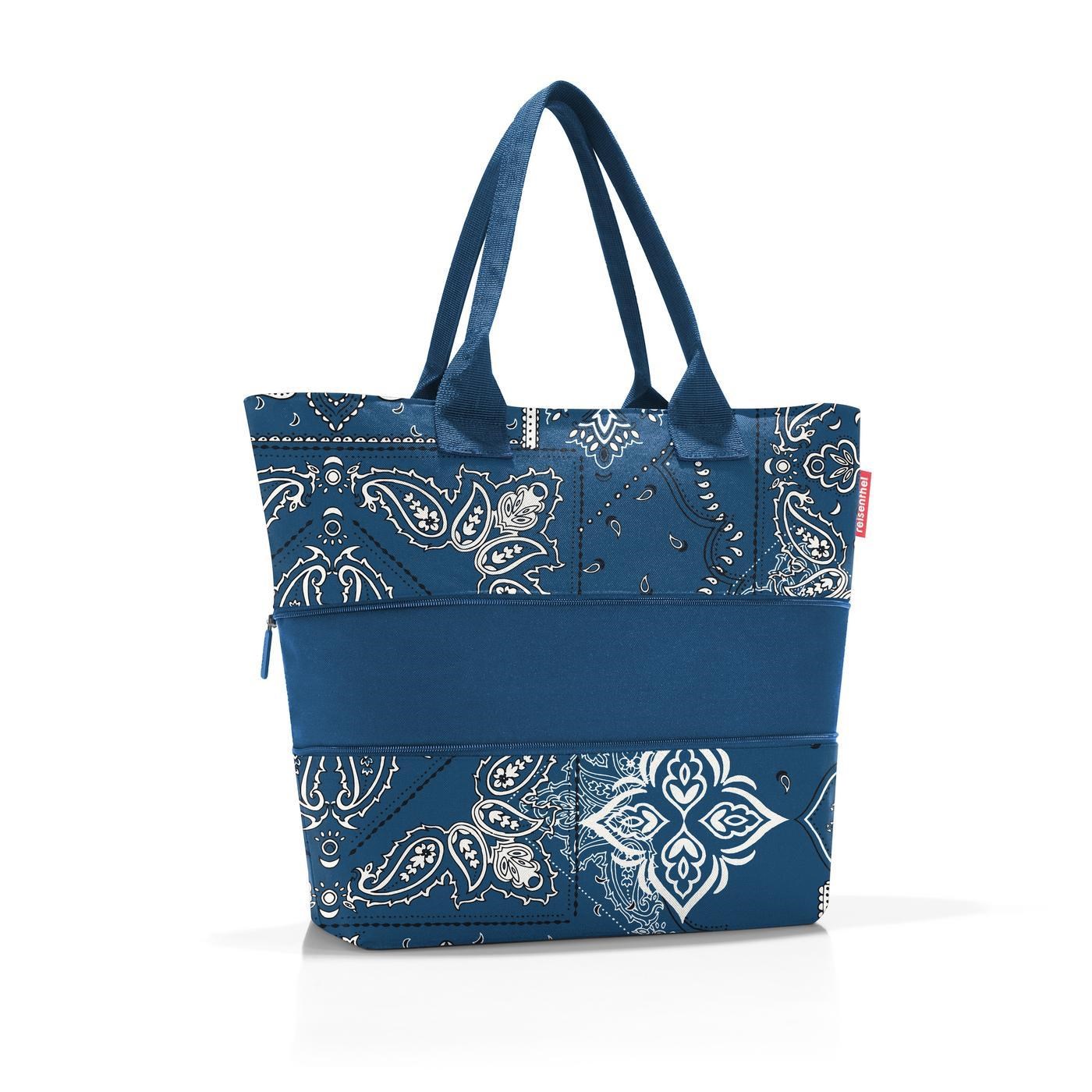 Chytrá taška přes rameno Shopper e1 bandana blue_1