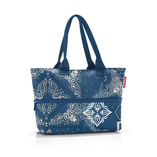 Chytrá taška přes rameno Shopper e1 bandana blue_5