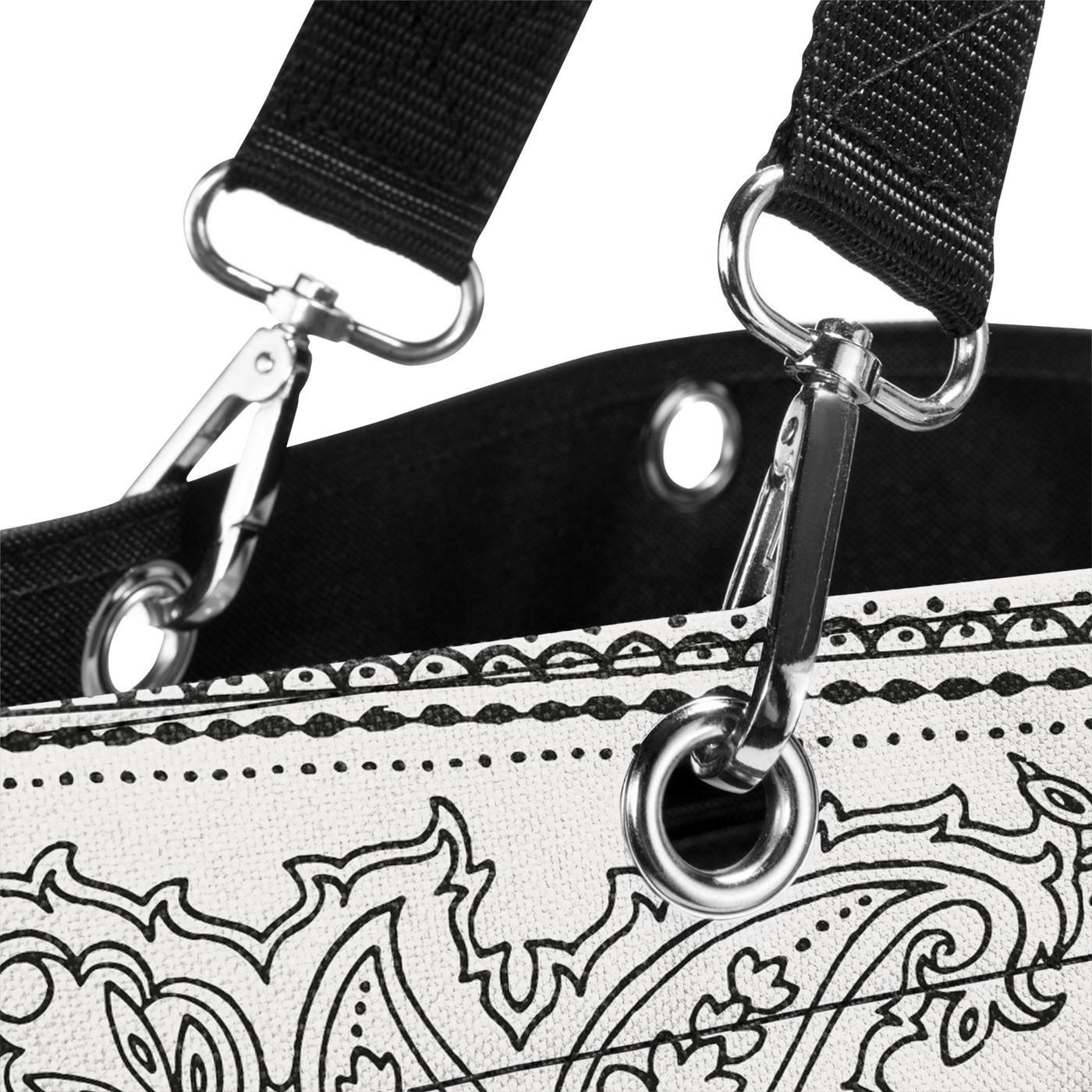 Taška přes rameno Shopper XL bandana white_1