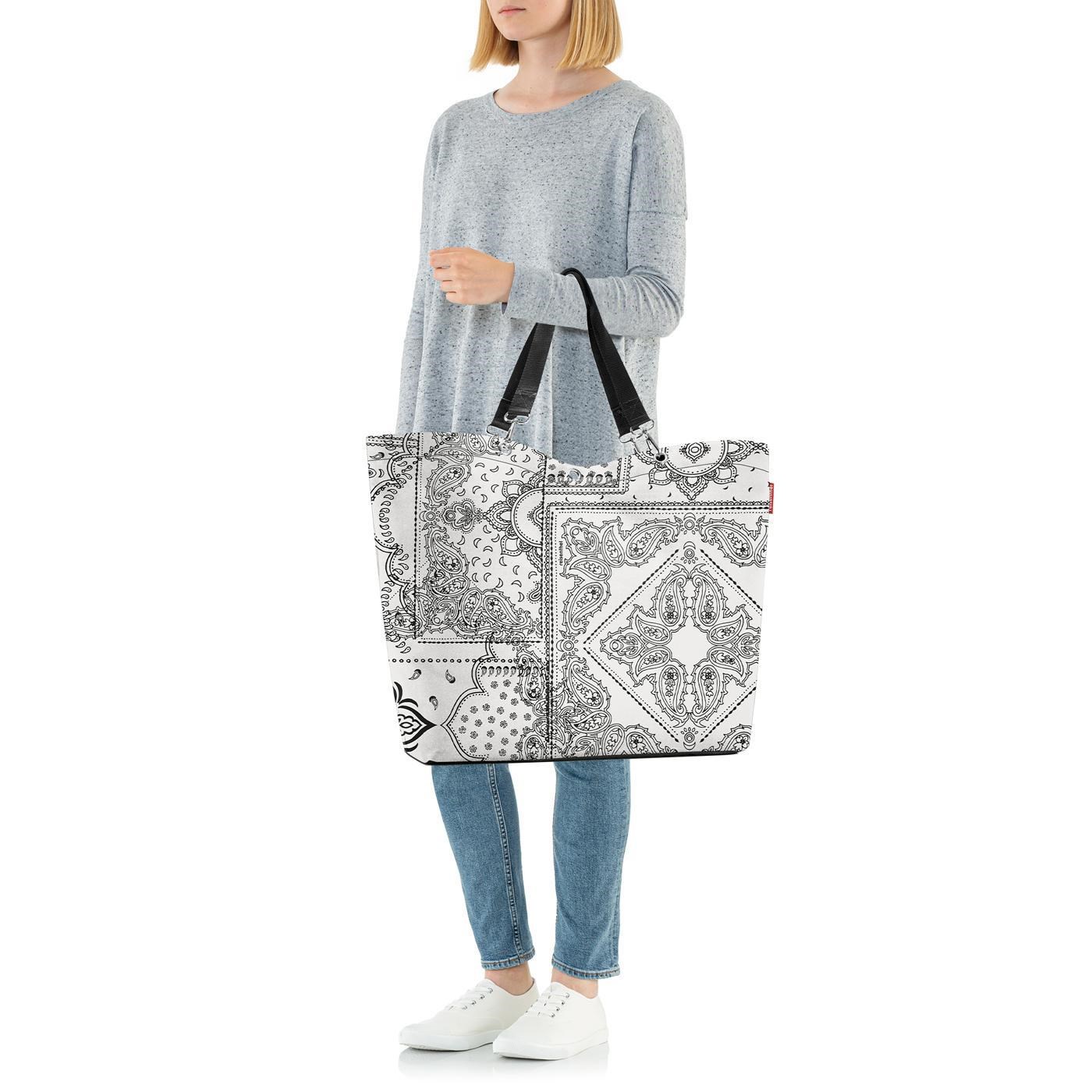 Taška přes rameno Shopper XL bandana white_2
