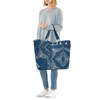 Taška přes rameno Shopper XL bandana blue_2