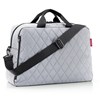 Taška přes rameno Duffelbag M rhombus light grey_5