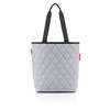 Taška Classic Shopper M rhombus light grey_1
