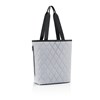 Taška Classic Shopper M rhombus light grey_5