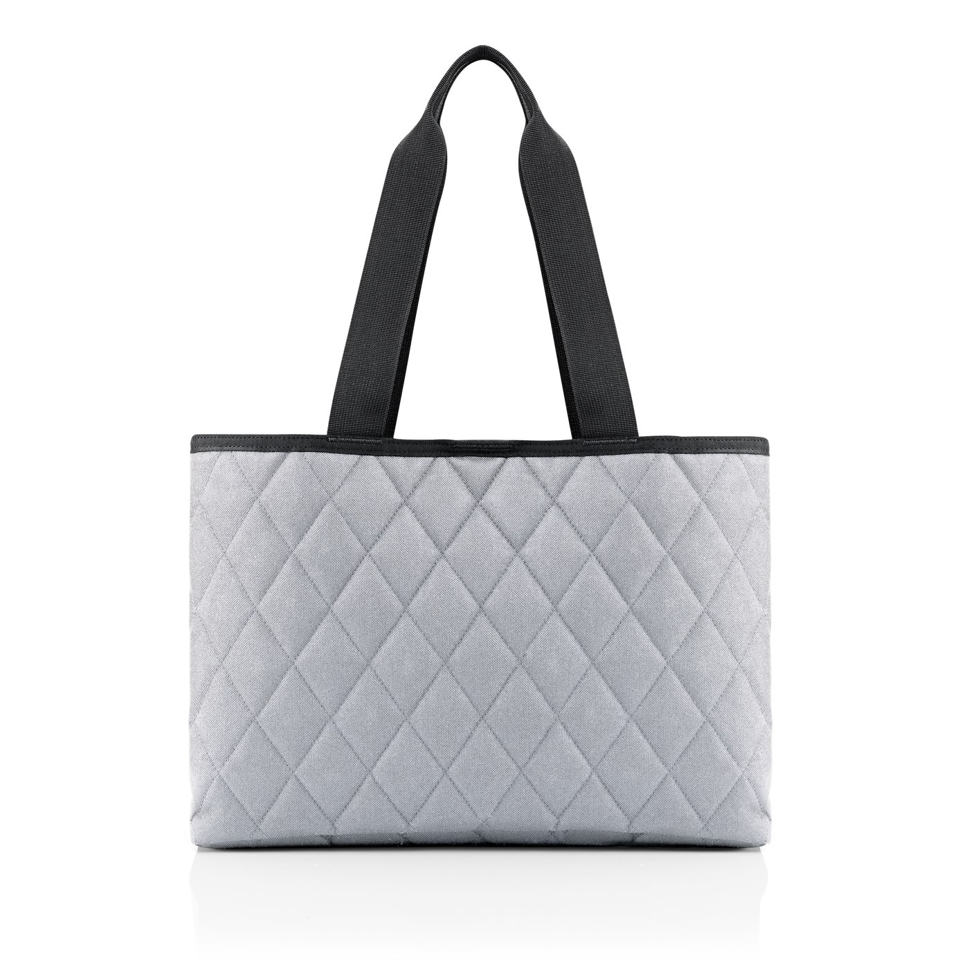 Taška Classic Shopper L rhombus light grey_1