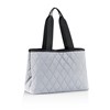 Taška Classic Shopper L rhombus light grey_5
