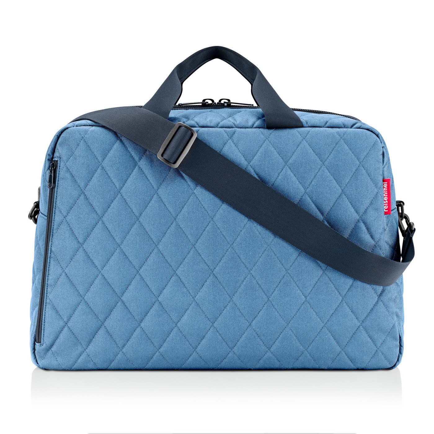 Taška přes rameno Duffelbag M rhombus blue_1