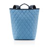 Nákupní batoh Shopper-Backpack rhombus blue_5