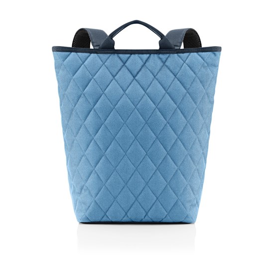 Nákupní batoh Shopper-Backpack rhombus blue_5