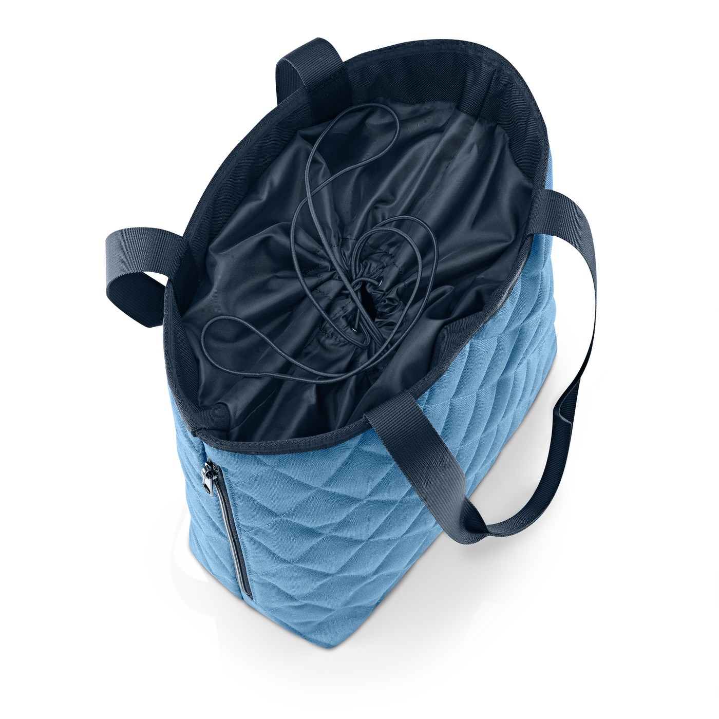 Taška Classic Shopper M rhombus blue_2