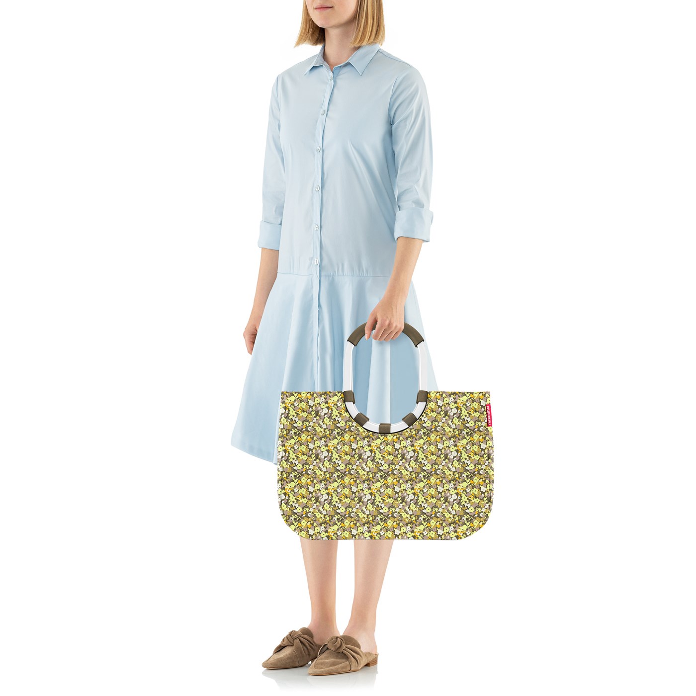 Módní taška Loopshopper L viola yellow_1