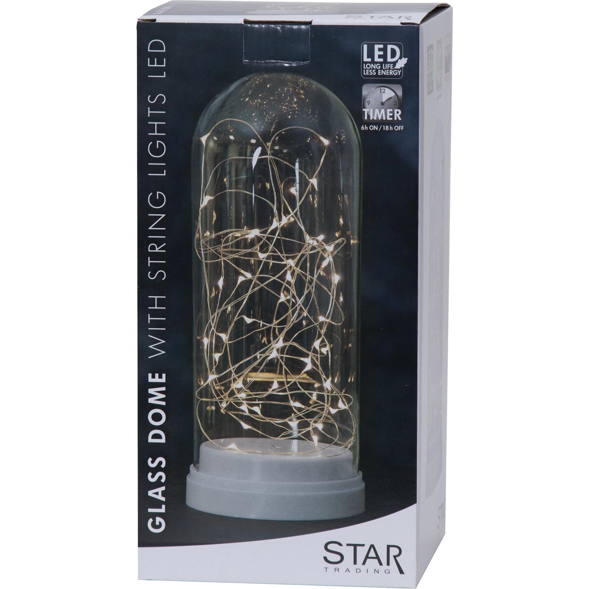 LED stolní dekorace GLAS DOME_2